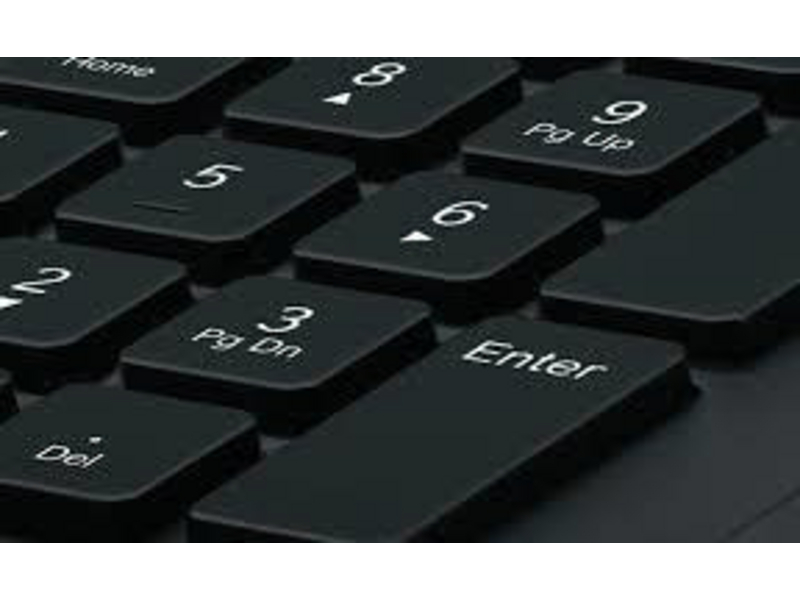 Logitech K280e PRO Tastatur, schwarz, USB