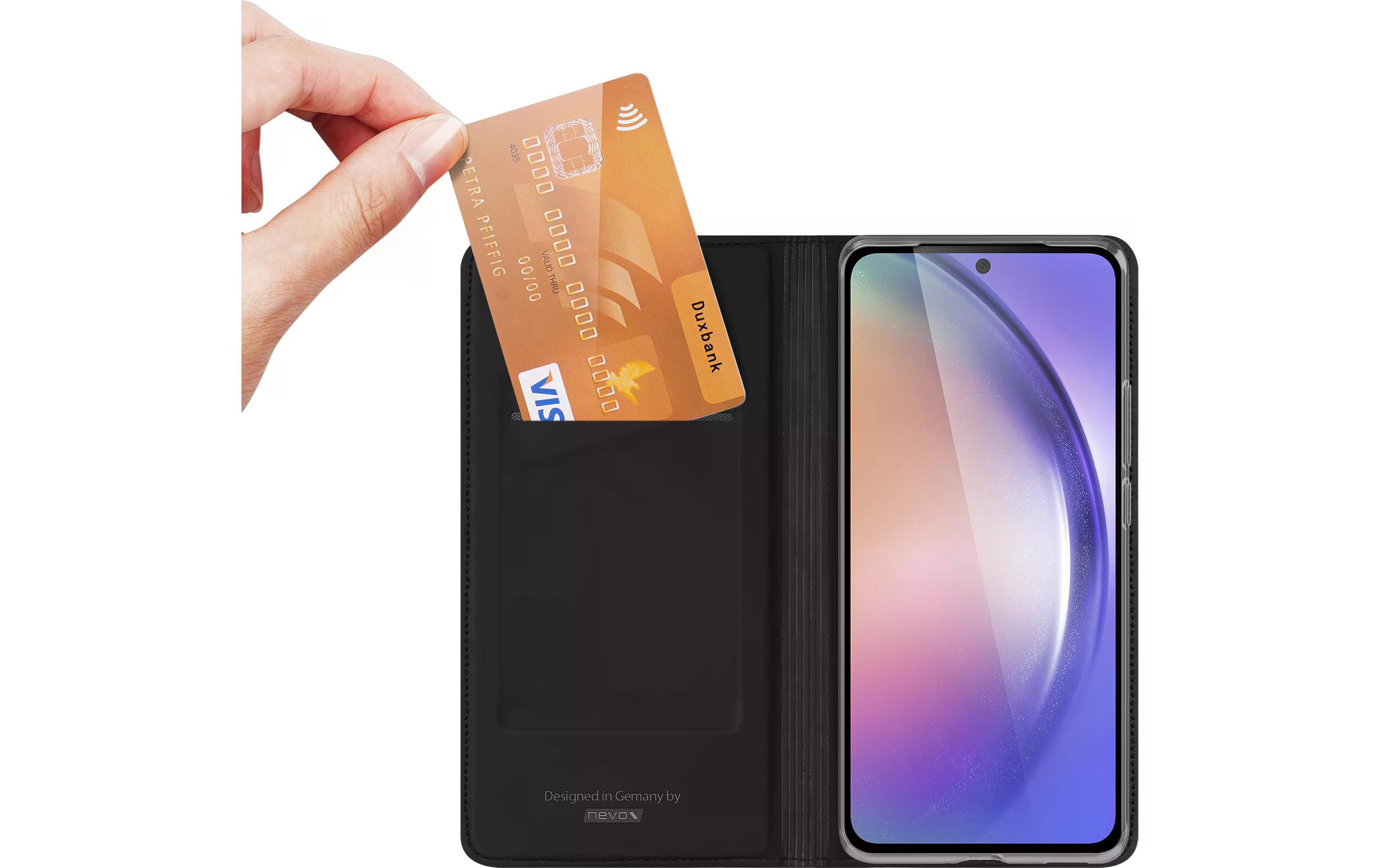 NEVOX Book Cover Vario Series Galaxy A55 5G