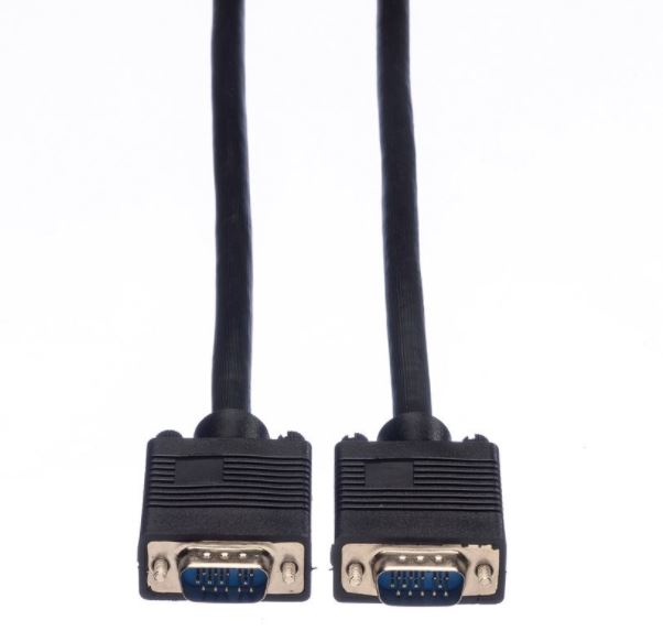 Monitorkabel VGA (Stecker-Stecker) 2 m, schwarz