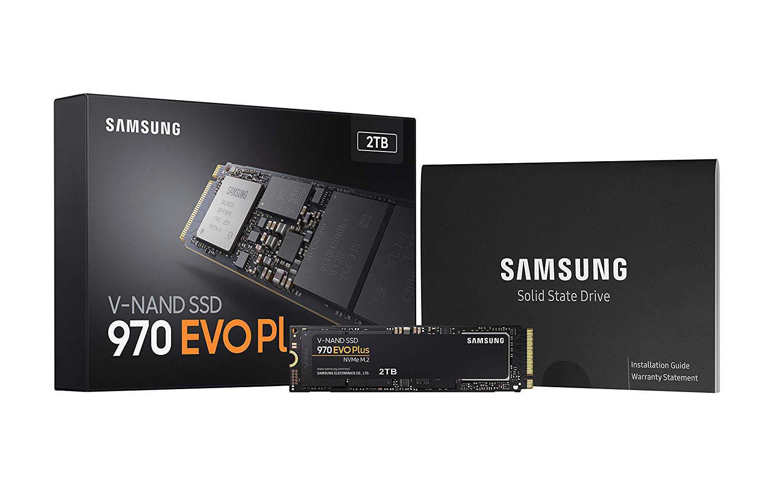 Samsung EVO 970 Plus SSD 2 TB M.2 NVMe (2280)