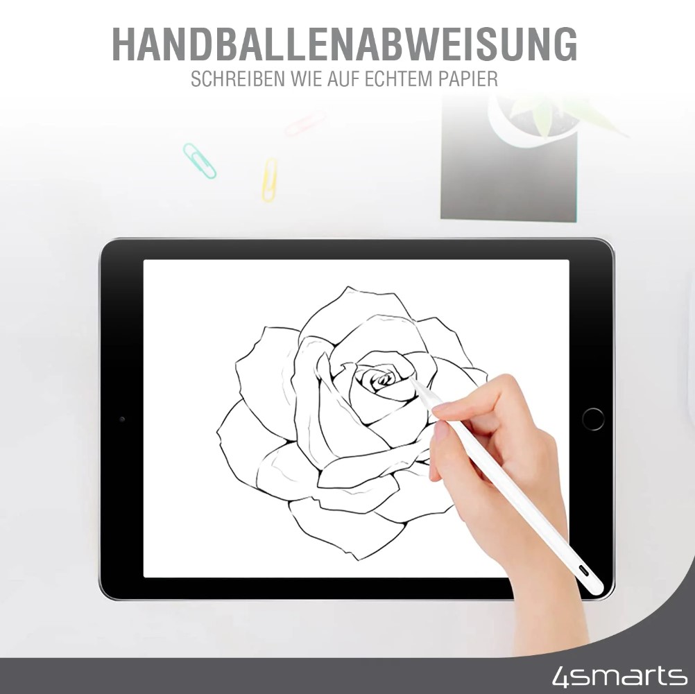 4smarts aktiver Eingabestift Pencil Pro 3 weiss für Apple iPad 