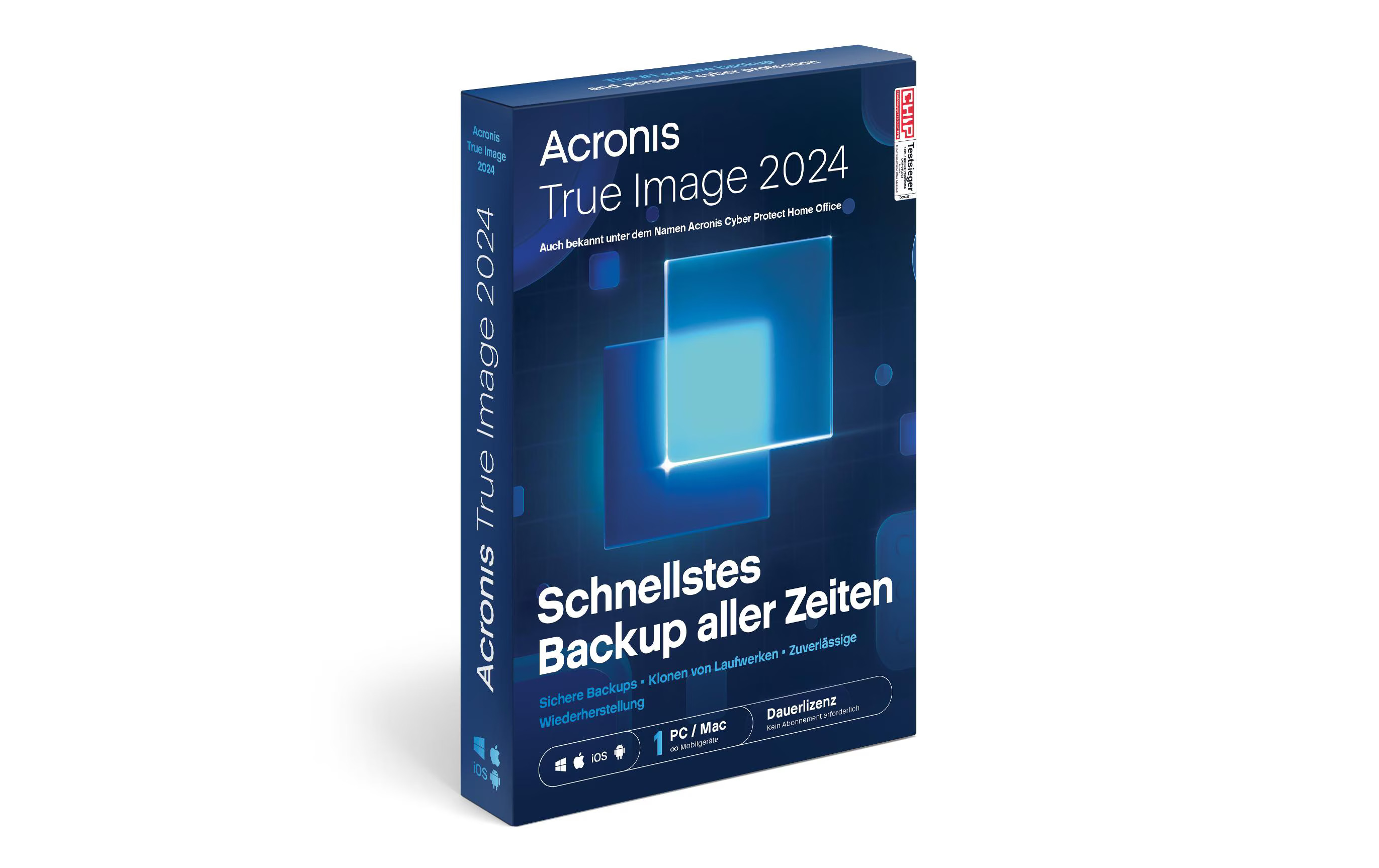 Acronis True Image 2024, Box-Version, Dauer-Lizenz für 1 Gerät