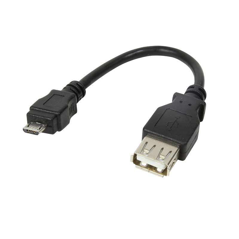 micro USB (Stecker) - USB (Kupplung) Kabel