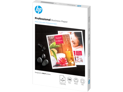 HP Professional Inkjet Paper, matt, 180 g/m, 150 Blatt A4