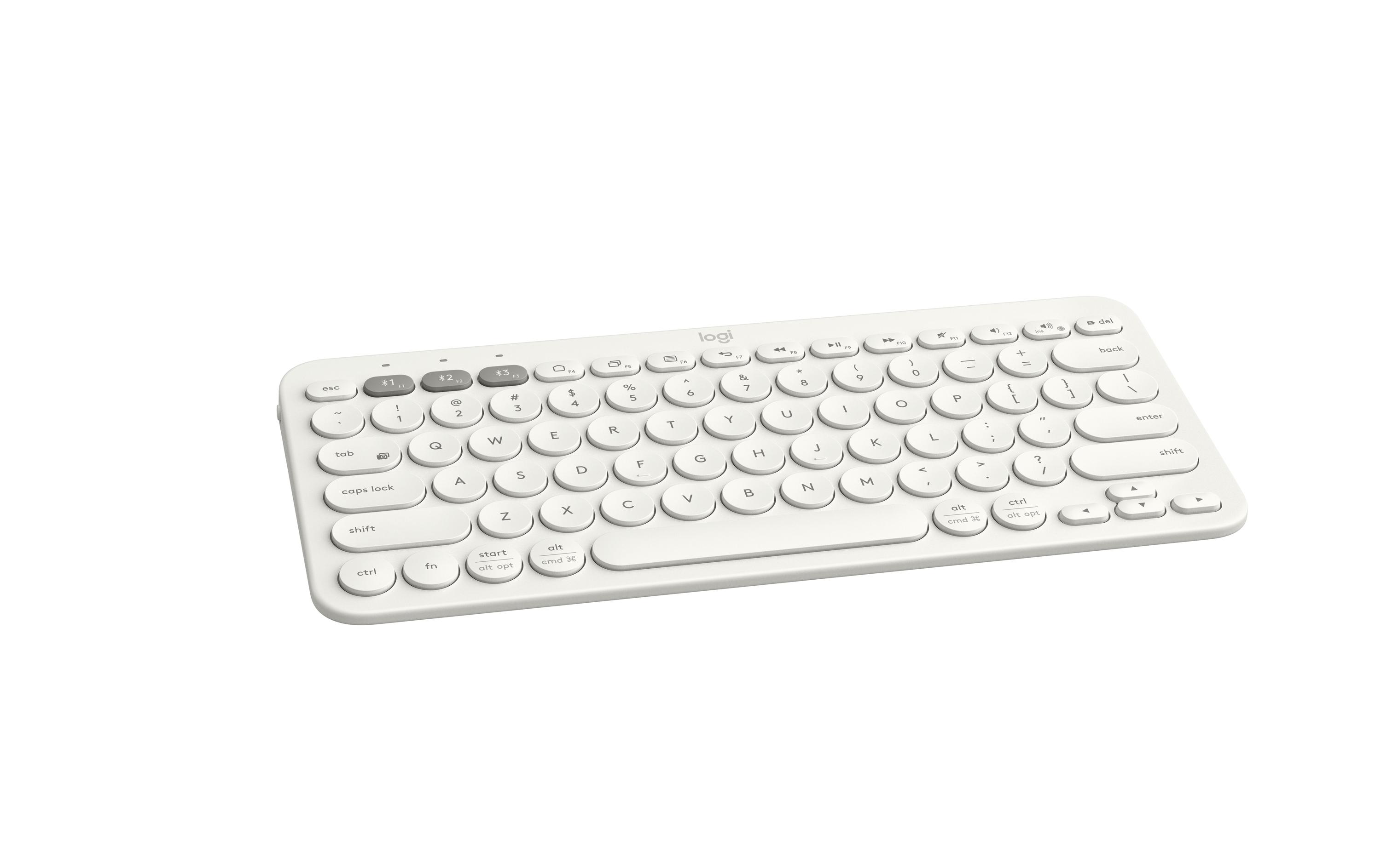 Logitech Bluetooth-Tastatur K380 Multi-Device, weiss