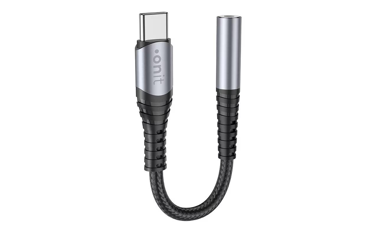 onit Digital-Audio-Adapter USB-C auf 3.5 mm Klinke