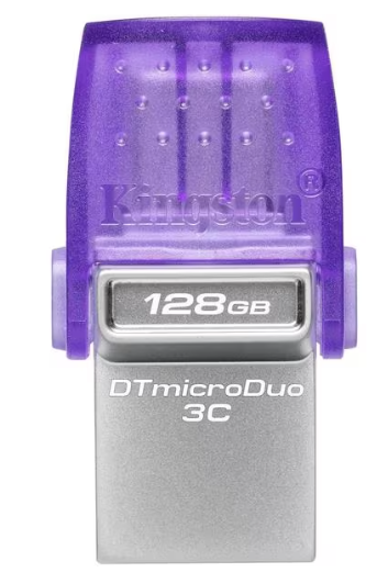 Kingston USB-Stick DataTraveler microDuo 3C G3 USB3.1 - 128 GB