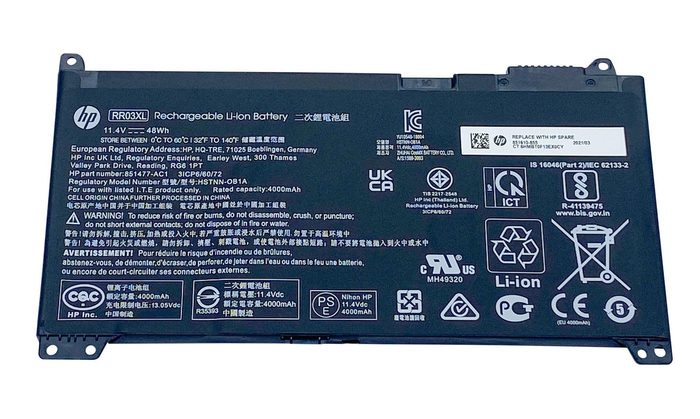 Akku für HP Probook 430-440-450-470 G4 + G5
