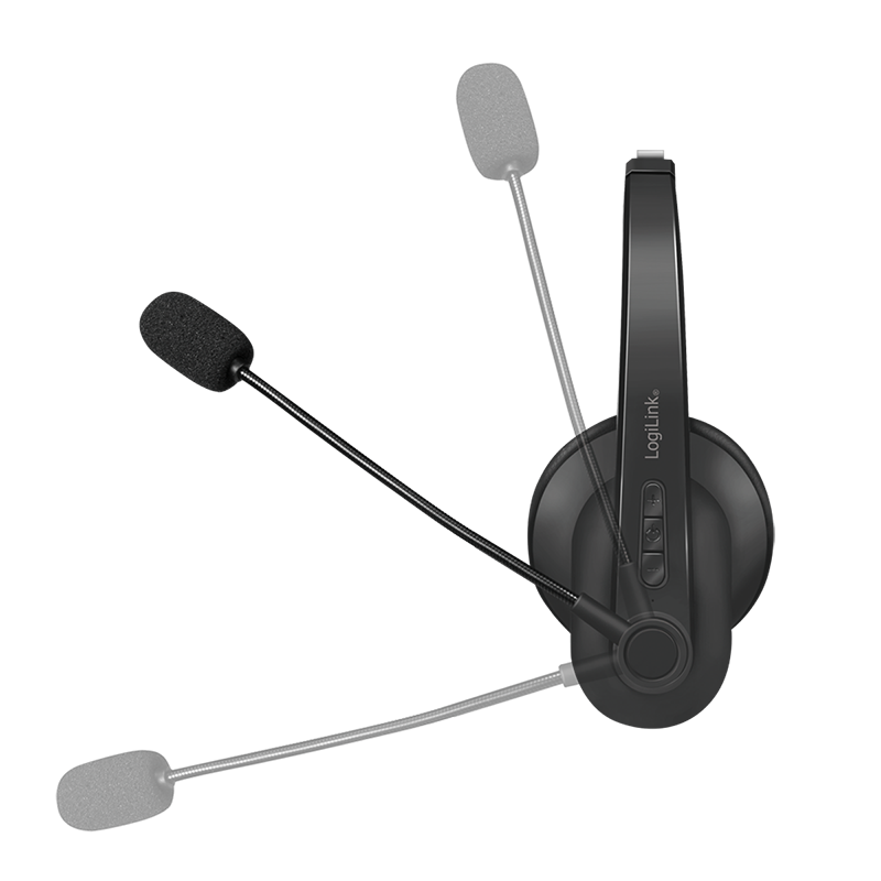 Logilink Bluetooth Mono Headset mit Ladestation