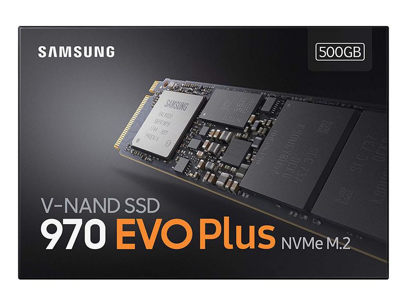 Samsung EVO 970 Plus SSD 500 GB M.2 NVMe (2280)