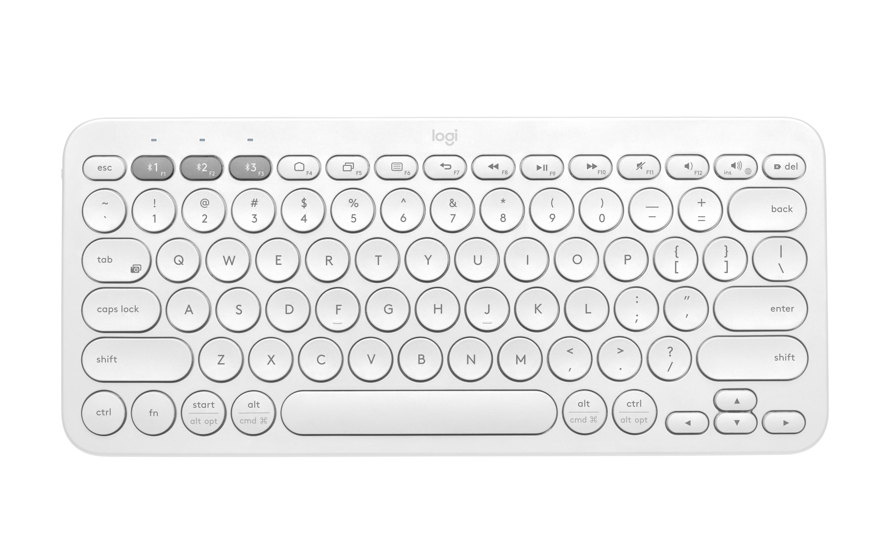 Logitech Bluetooth-Tastatur K380 Multi-Device, weiss