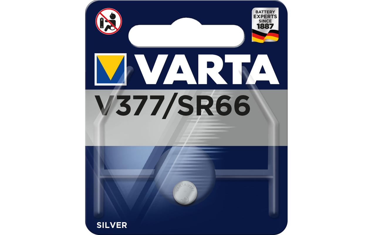 VARTA Knopfzelle, V377 / SR66