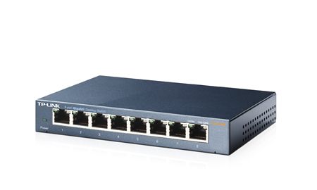 Netzwerk-Switch 8 Port 10/100/1000 (Gigabit), TP-Link TL-SG108