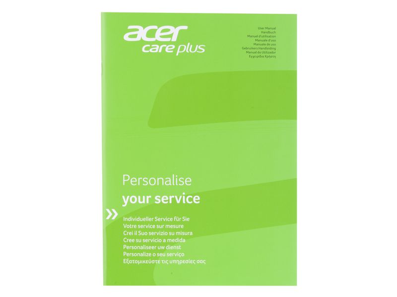 Acer Garantie-Verlängerung auf 3 Jahre Vor-Ort-Service für Notebooks