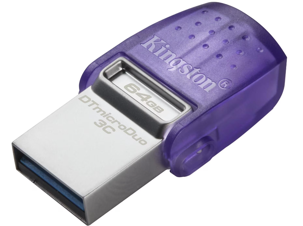 Kingston USB-Stick DataTraveler microDuo 3C G3 USB3.1 - 64 GB