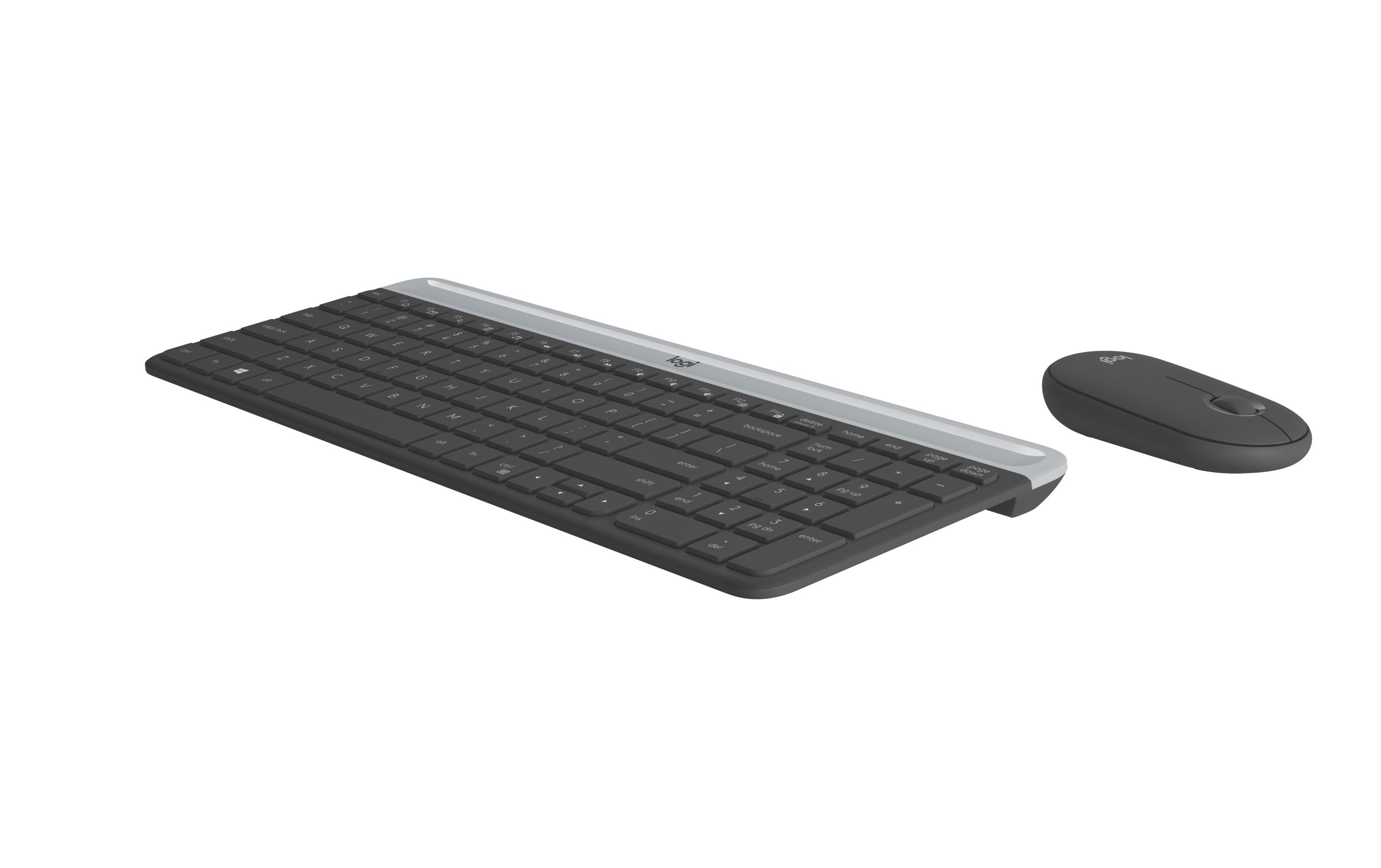 Logitech Tastatur-Maus-Set MK470 Graphite (kabellos)