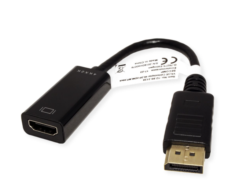 Displayport - HDMI Adapter, 4K