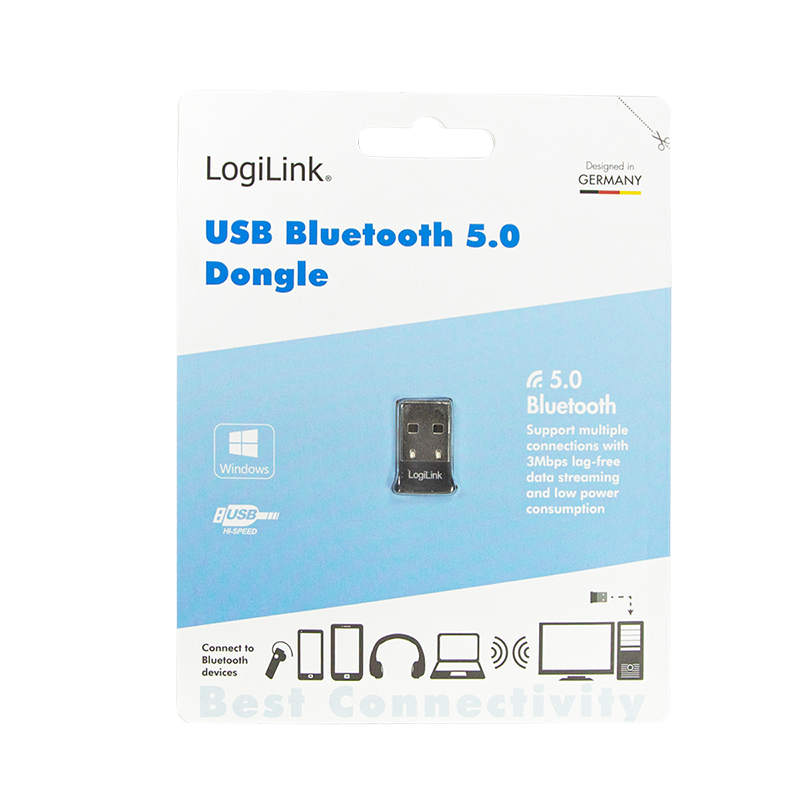 Logilink Bluetooth 5.0-Adapter, USB-A