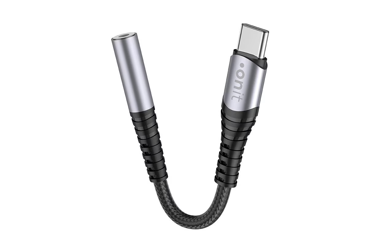 onit Digital-Audio-Adapter USB-C auf 3.5 mm Klinke