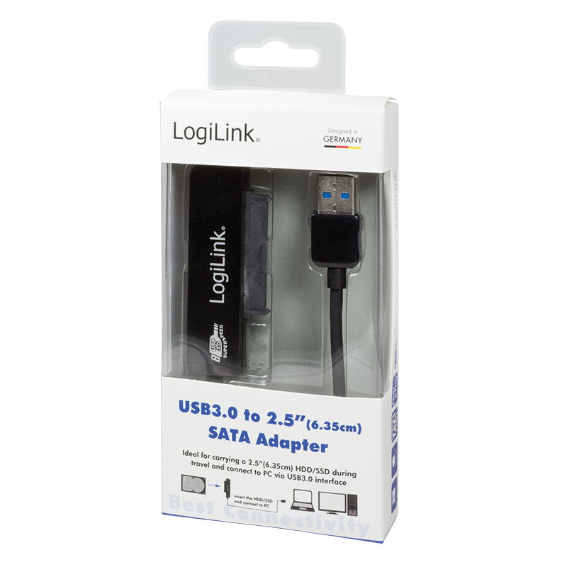 USB 3.0 Adapter für 2.5" Harddisks SATA, Logilink