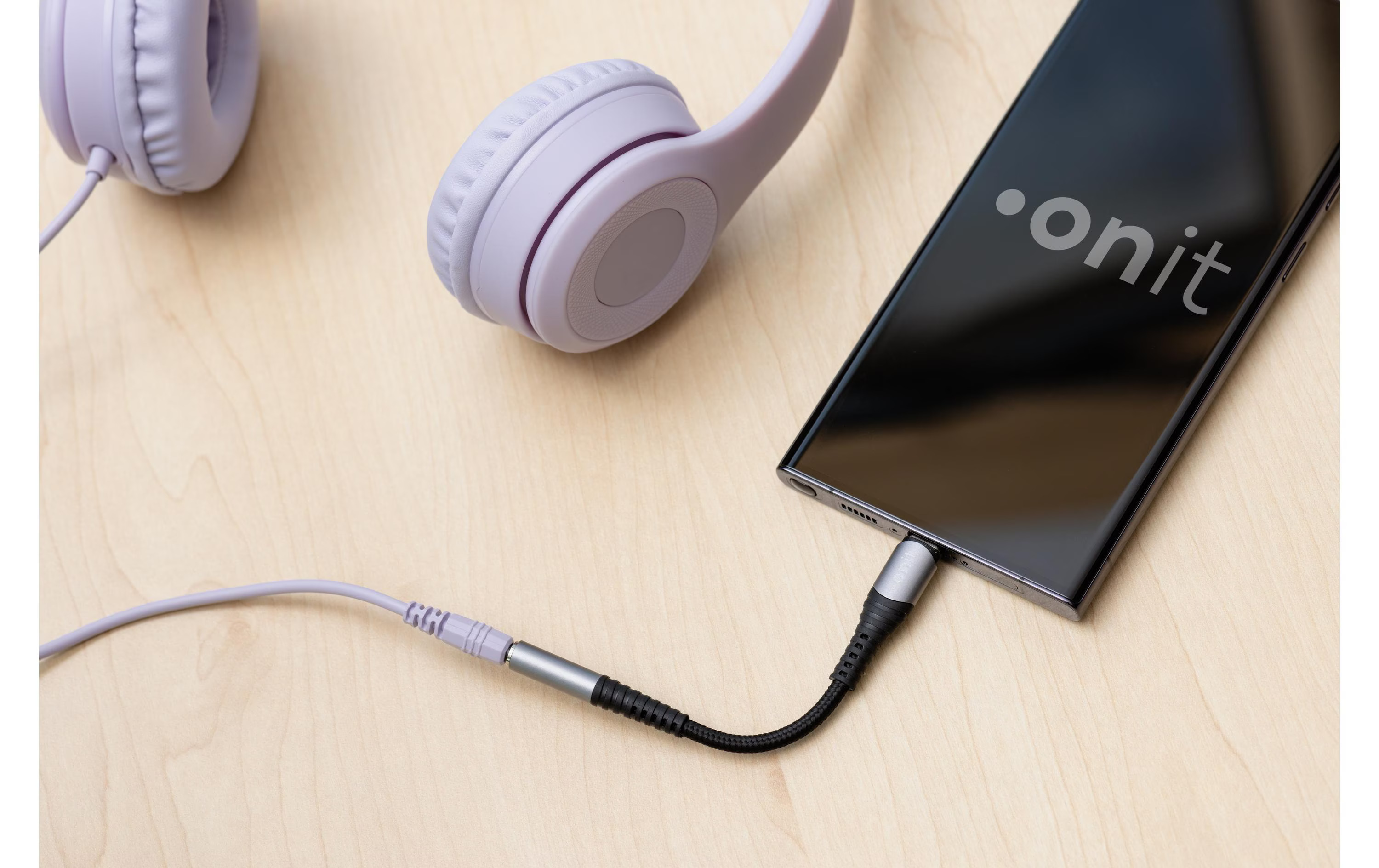 onit Digital-Audio-Adapter USB-C auf 3.5 mm Klinke