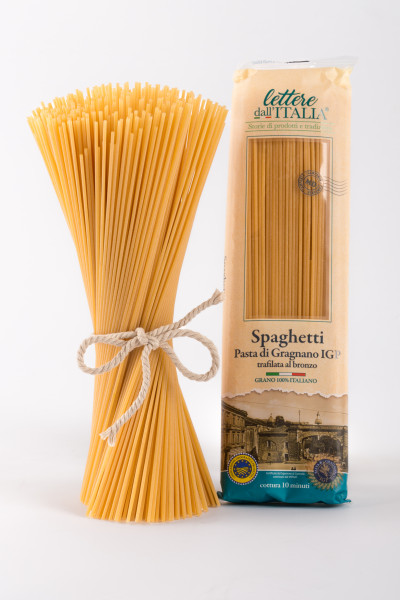 Spaghetti, 500 g, lettere dall&#039;ITALIA