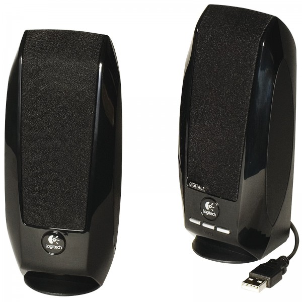 Logitech Lautsprechersystem S-150 USB, schwarz