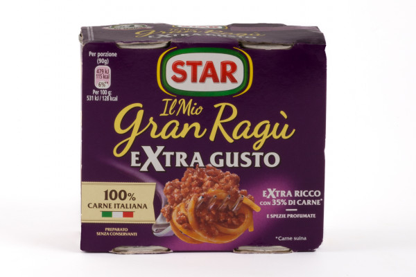 STAR Gran Ragù extra gusto, 2 x 180 g