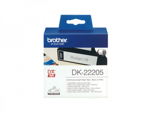 Brother DK-22205 Endlosetikett-Rolle
